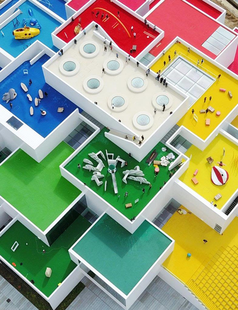 Ngắm  nhìn vẻ đẹp của thiết kế trụ sở LEGO HOUSE tại Đan Mạch